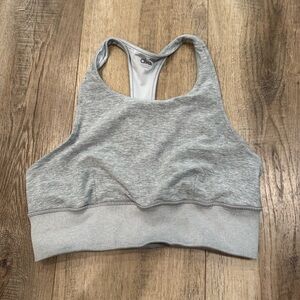 Alo Yoga Gray Sports Bra Size L